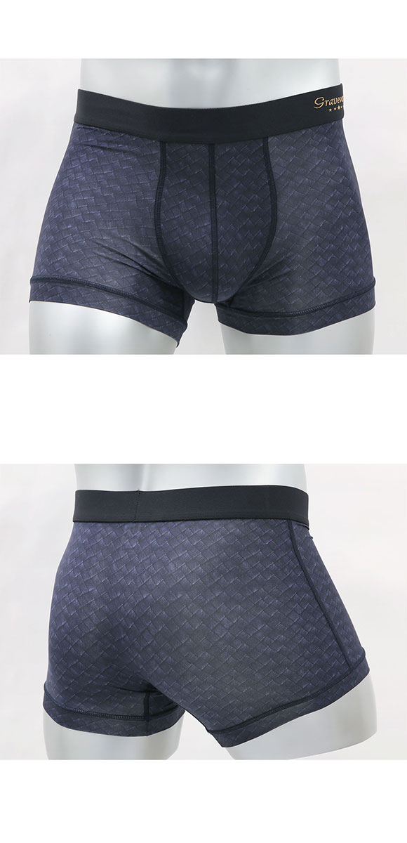 グレイブボールト INTRECCIATO ショート ボクサーパンツ XL XXL メンズ 前閉じ 日本製 Gravevault 国産
