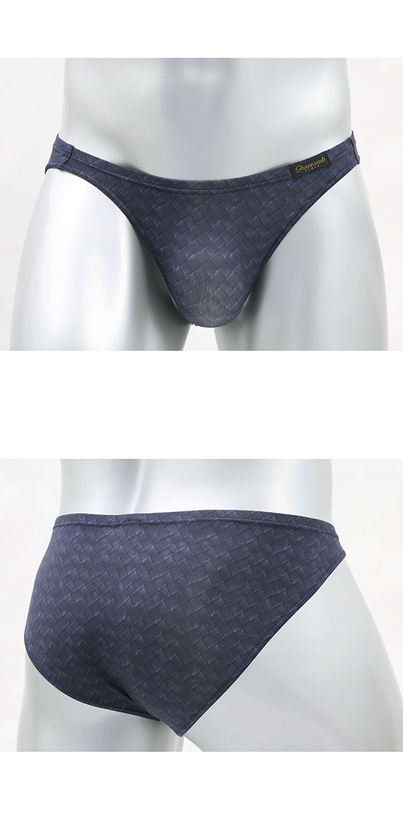 グレイブボールト INTRECCIATO ビキニ ブリーフ フルバック ML メンズ 前閉じ 日本製 Gravevault 国産