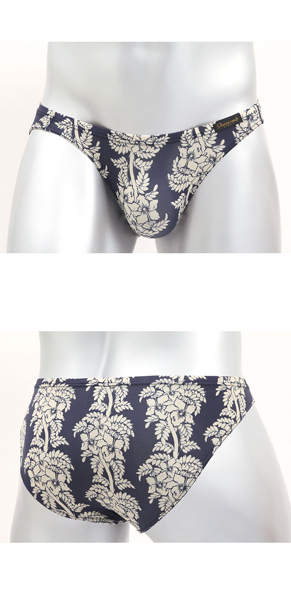 グレイブボールト aloha ビキニ ブリーフ フルバック ML メンズ 前閉じ 日本製 Gravevault 国産