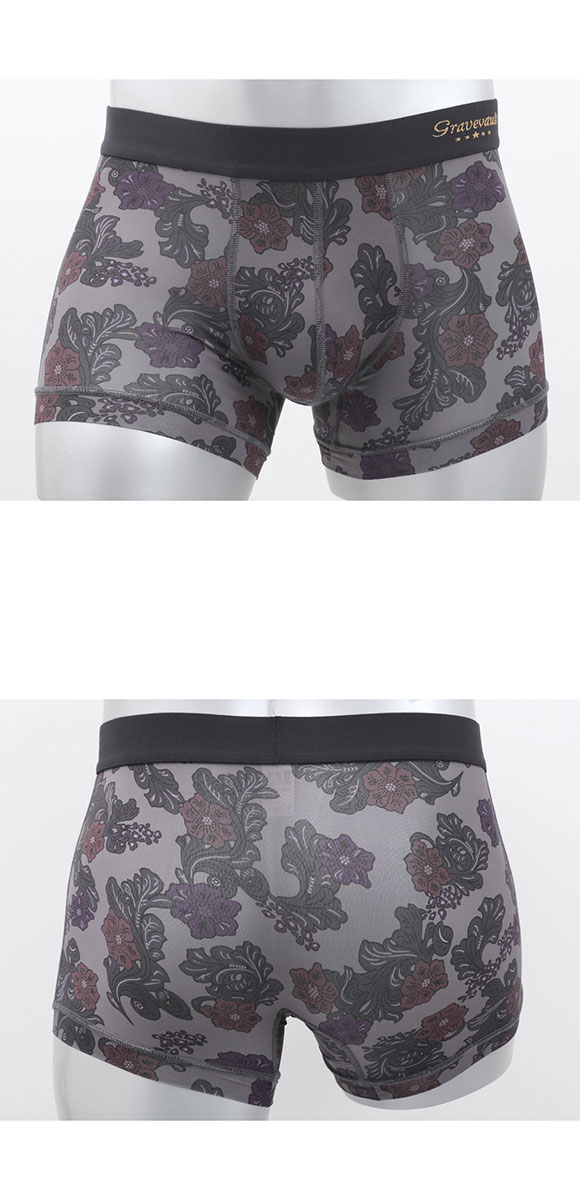 グレイブボールト Impatients ショート ボクサーパンツ SML メンズ 前閉じ 日本製 Gravevault 国産