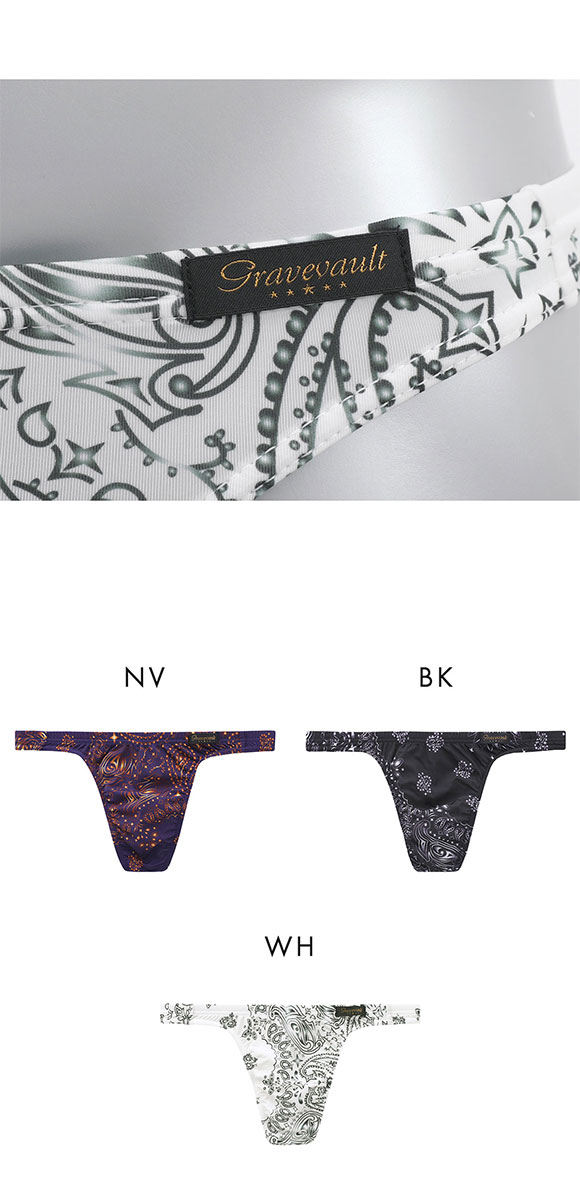 グレイブボールト MASK Tバック ビキニ メンズ ML 前閉じ Gravevault