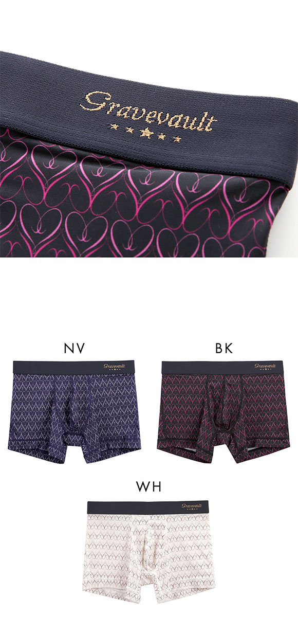 グレイブボールト Gravevault Gift ショート ボクサーパンツ メンズ アンダーウェア 前とじ SML