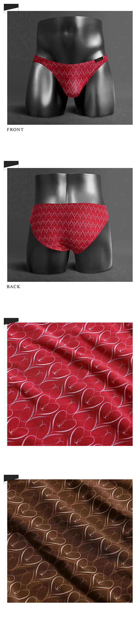 グレイブボールト Gravevault×SHIROHATO 別注 限定カラー GIFT フルバック ビキニ  M L ブリーフ メンズ 前とじ