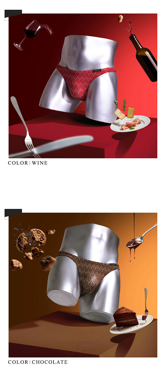 グレイブボールト Gravevault×SHIROHATO 別注 限定カラー GIFT Tバック ビキニ  ML メンズ 前とじ