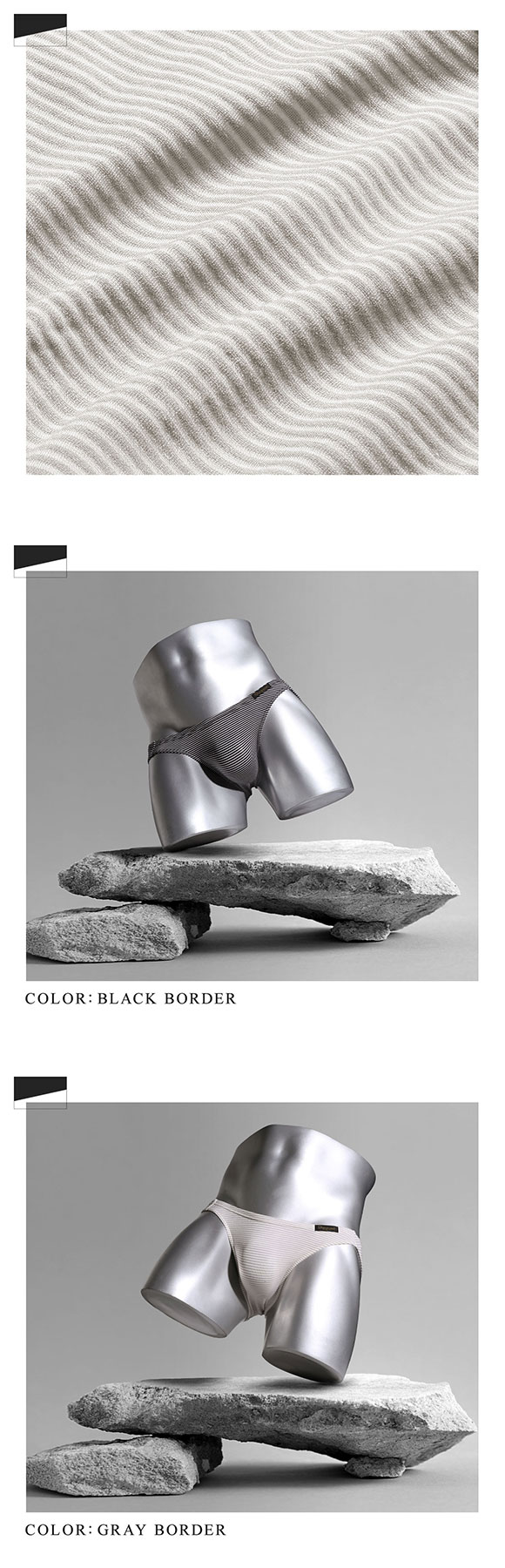 グレイブボールトGravevault × SHIROHATO 別注 naturale bande Tバック ビキニ メンズ M L