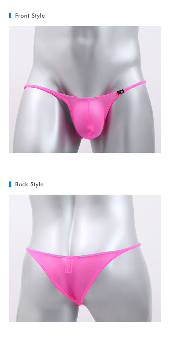 ティーエム コレクション Clearskin もっこりシャープ ハーフバック M L LL 透け メンズ ビキニ ブリーフ セクシー 前閉じ TM collection