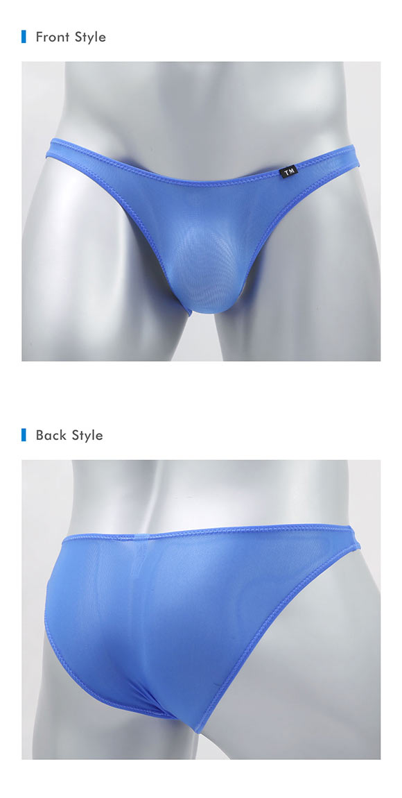 ティーエム コレクション Clearskin ハギナシ Standard fit フルバック M L 透け メンズ ビキニ ブリーフ セクシー 前閉じ