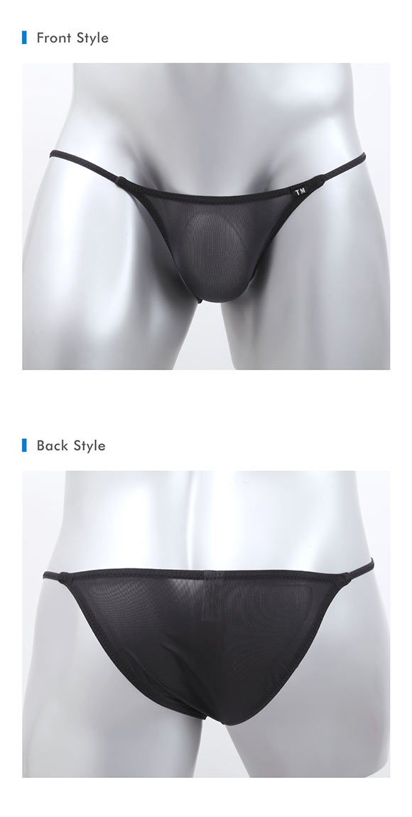 ティーエム コレクション メンズ ビキニ ClearSkin サイドストリング ハーフバック M TM collection