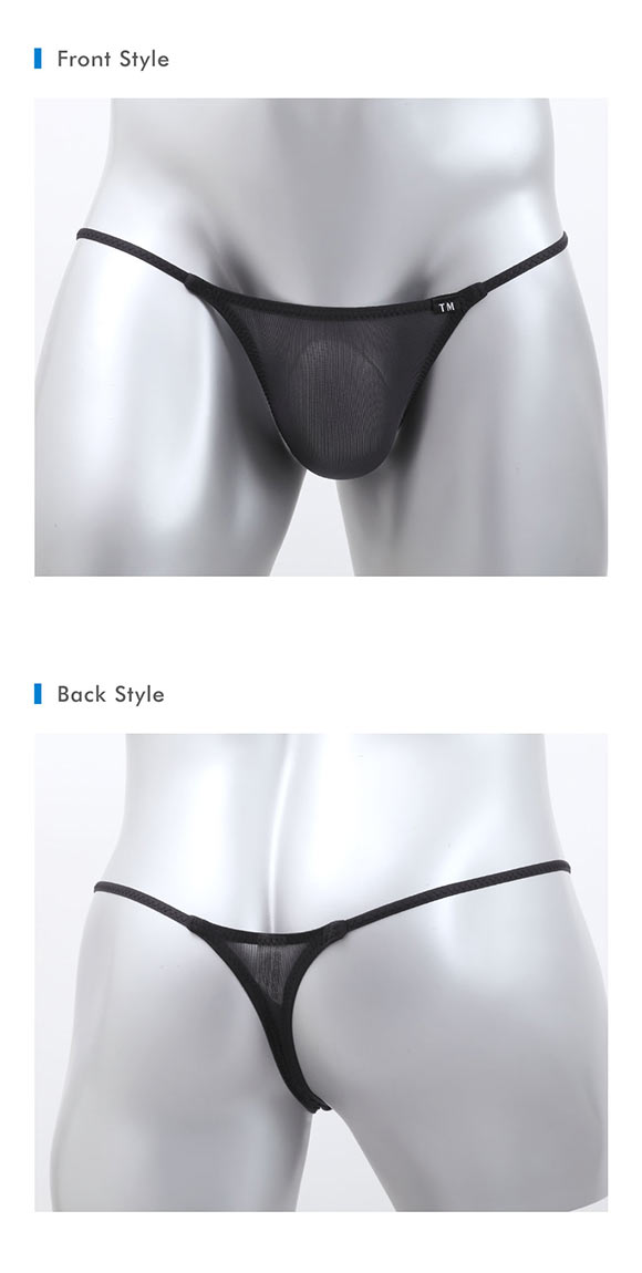 ティーエム コレクション メンズ ビキニ ClearSkin サイドストリングTバック M TM collection