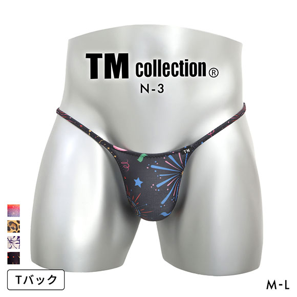 ティーエム コレクション N-3 Variety of patterns ハギナシシャープ TB Tバック ビキニ メンズ TM collection 日本製