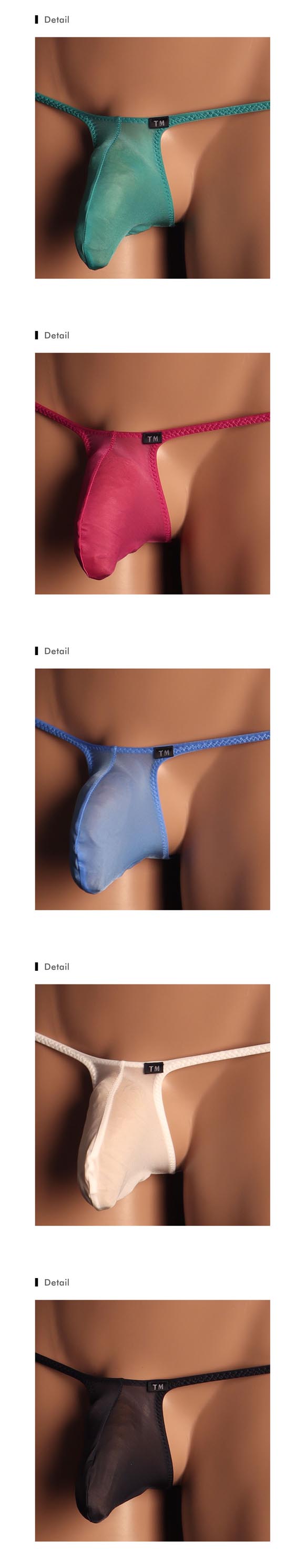 ティーエム コレクション Clearskin MAX low-rise Bulge TB Tバック ビキニ メンズ 日本製 TM collection