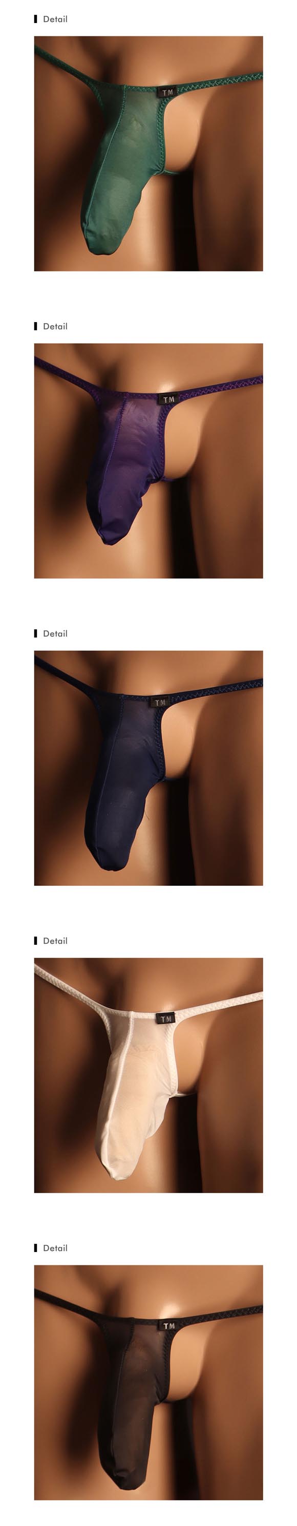 ティーエム コレクション Clearskin MAX low-rise Bulge Pouch TB MAX Tバックビキニ メンズ 日本製