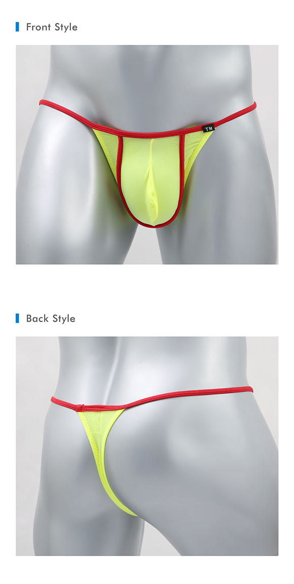 ティーエム コレクション STRIKESKIN×WET Hammer Accent Tバック M もっこり メンズ 前とじ ビキニ 日本製 TM collection