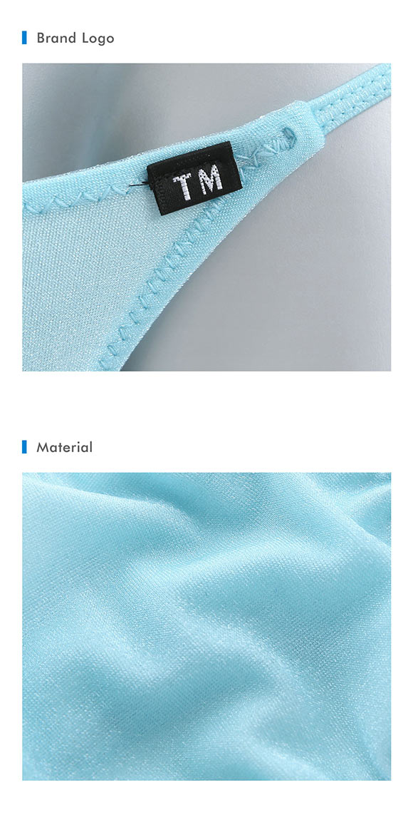 ティーエム コレクション キラメキ2way　サイドストリング ハーフバック ハギナシシャープ ML メンズ ビキニ TM collection