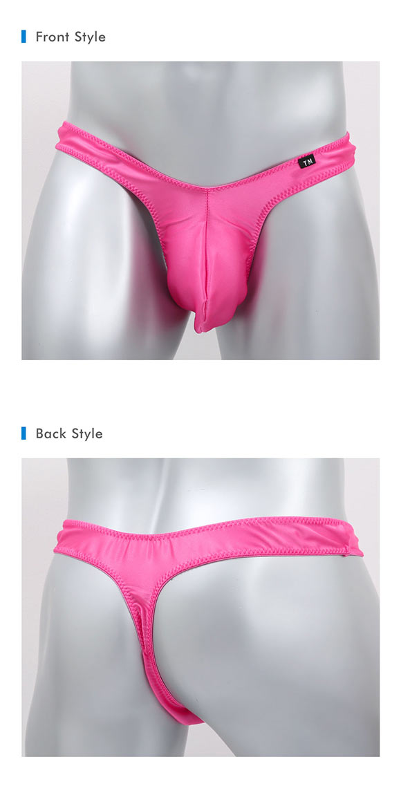 ティーエム コレクション Satin シンプル Tバック TM collection