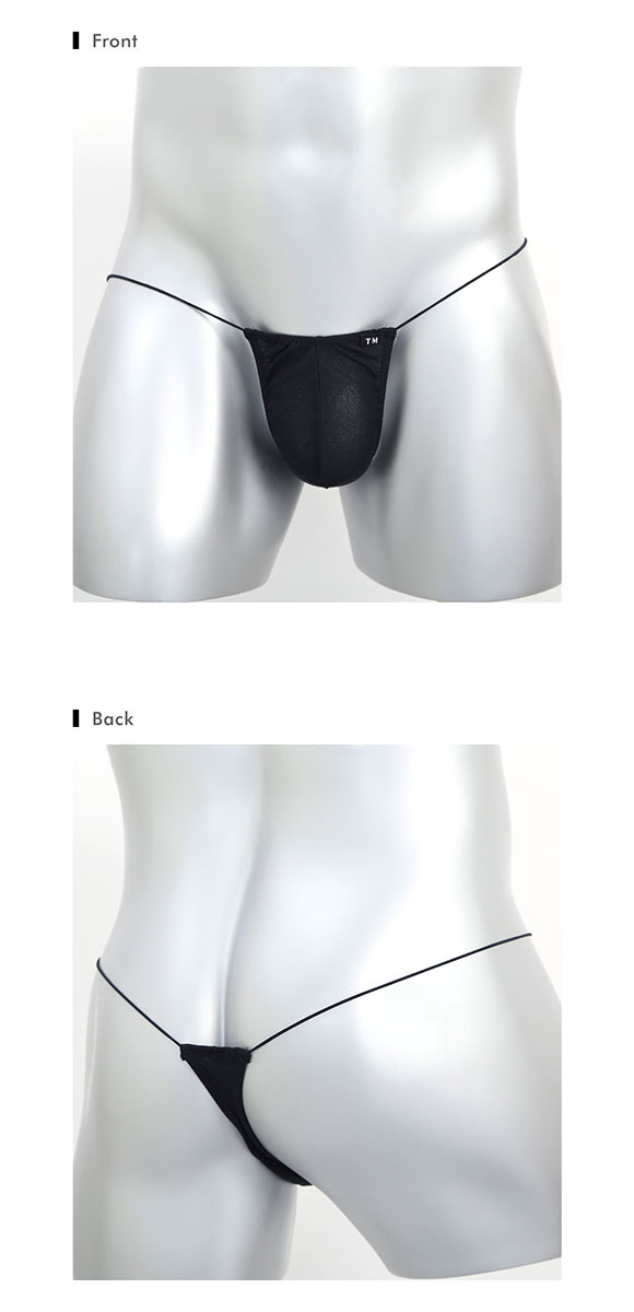 ティーエム コレクション ガーゼ調 2way 極細丸ゴム sharp TB Tバック ビキニ TM collection