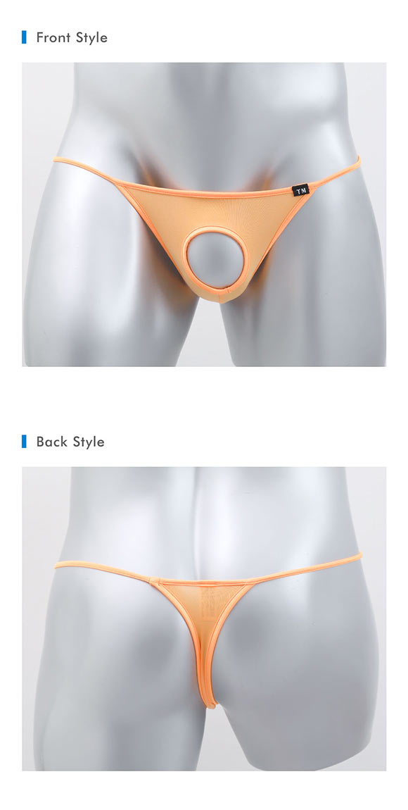 ティーエム コレクションSTRIKESKIN パイピング フロントホール Tバック TM collection