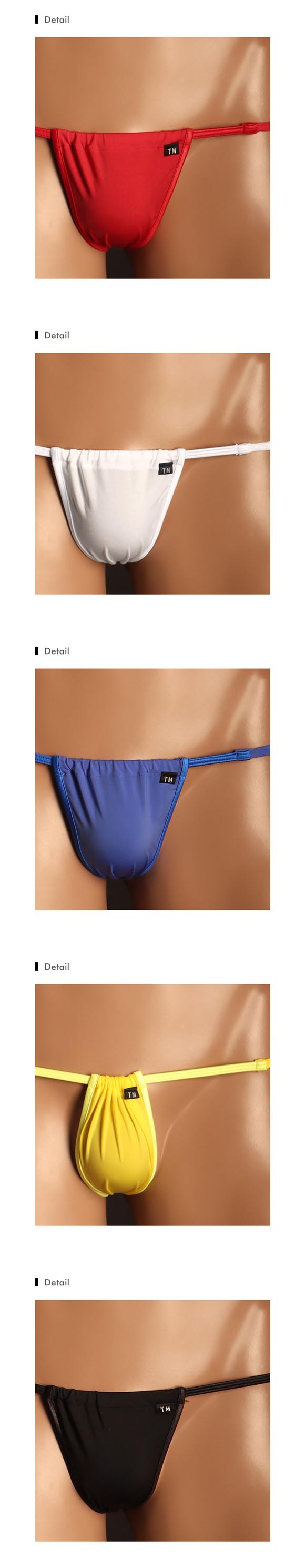 ティーエム コレクション STRIKESKIN x WET 三つ編み ふんどし調 TB Tバック ビキニ メンズ TM collection 日本製