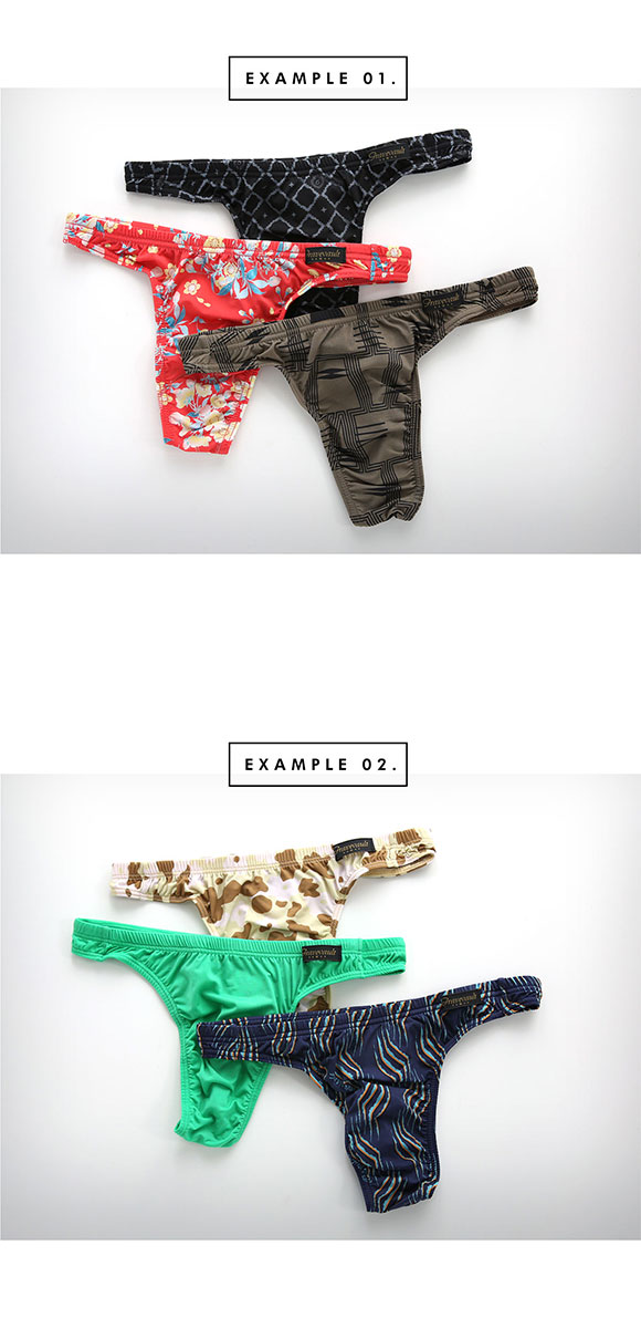 グレイブボールト Gravevault 数量限定 Tバック おまかせ3P福袋 M L 3セット