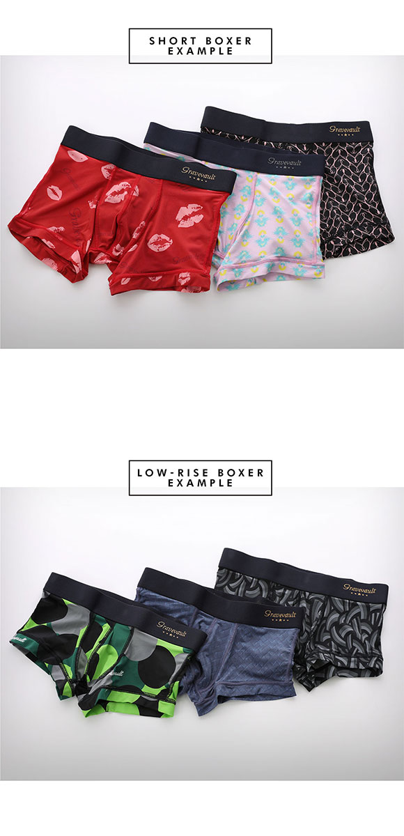 グレイブボールト Gravevault 数量限定 Sサイズ ボクサーパンツ おまかせ 3P 福袋 ショート ローライズ 3枚セット