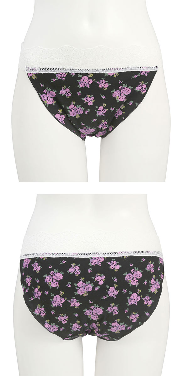 セレブビューティー Celeb Beauty 花柄 ストレスFREEショーツ 足口ゆったりショーツ 高綿混 足口開放 ふんどしショーツ リラックス