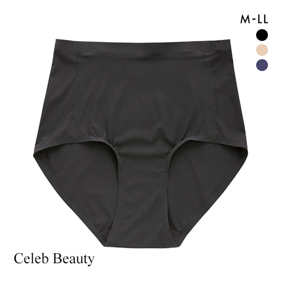 セレブビューティー Celeb Beauty 素肌のようなかろやかショーツ 無縫製 圧着 M L LL 速乾 冷感 軽い 薄い フィット シンプル リラックス 単品