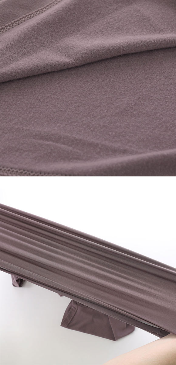 超伸び 裏起毛 レース付きハイネック 長袖インナー 8分袖 M L LL 軽い フィット 保温 静電気防止 無地 首のしわ隠し 温活 薄手