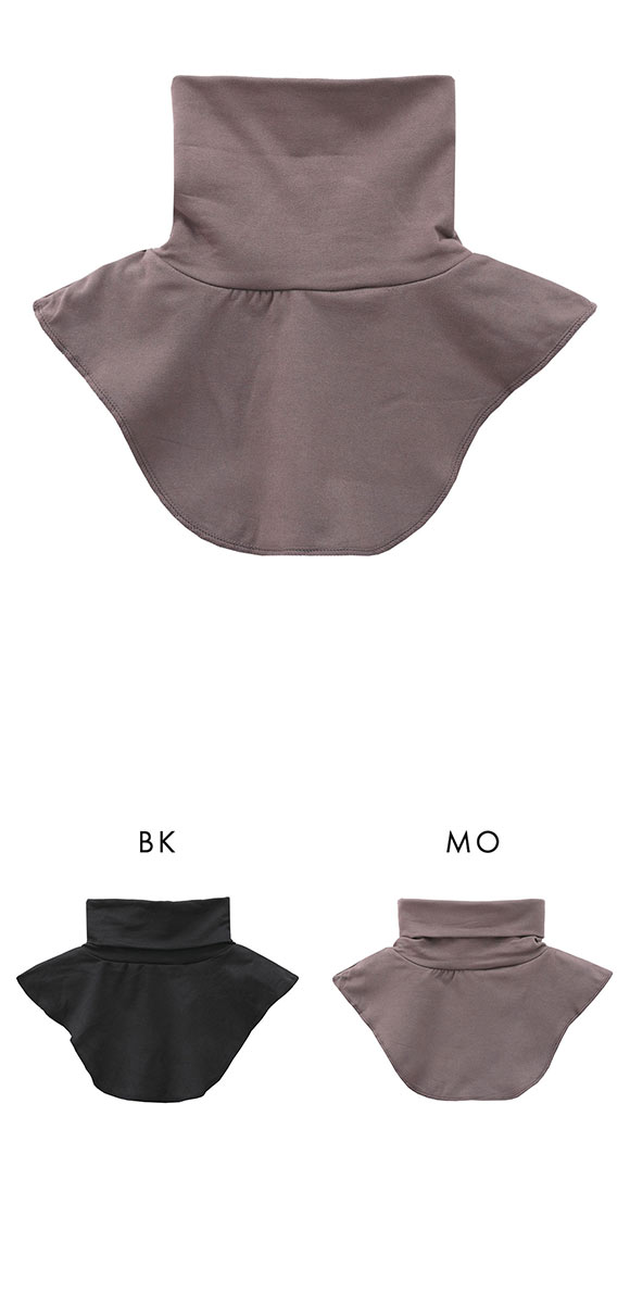 寒がり女子の強い味方 着け襟 ネックウォーマー ハイネック M L LL 重ね着風 レイヤード インナー 保温 冷え対策 温活 部屋着