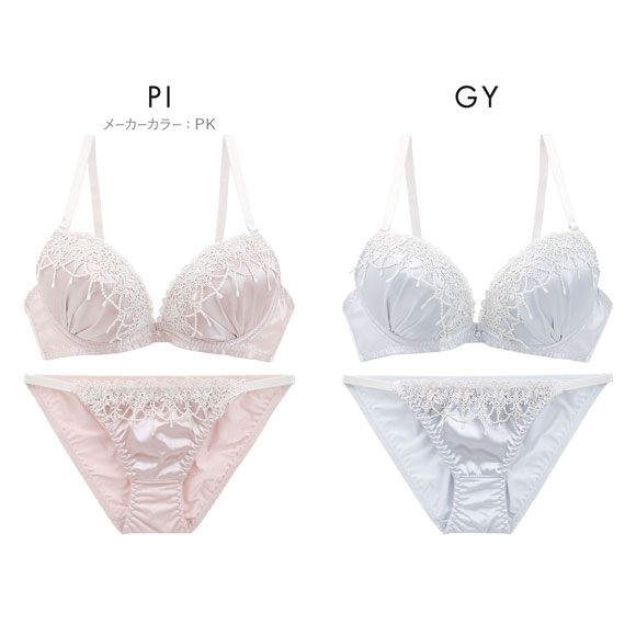 ラブジェリー モアシャンデリア ブラセット ABCD 盛り胸 Wパッド 厚盛り 谷間ブラ バストアップ 脇寄せ Love gerie