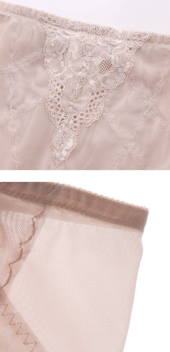 スリム魅せ メッシュガードル ショート丈 お腹押さえ＆ヒップアップ ショーツガードル ショートガードル 細見え 補正下着 美尻