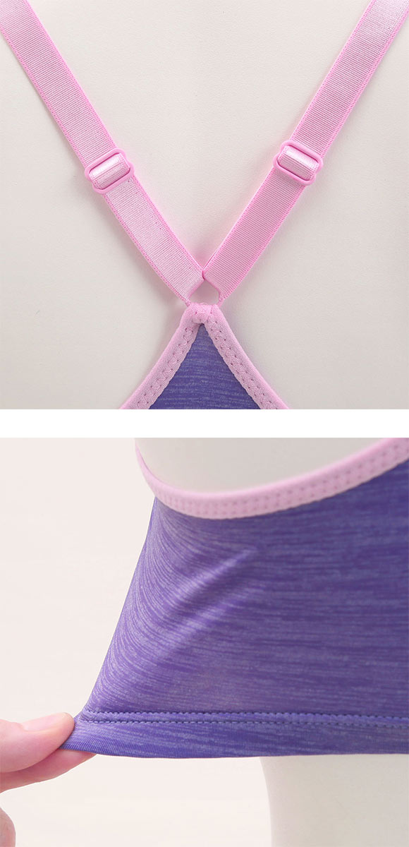 セレブビューティー Celeb Beauty 体幹 モールドカップ付き スポーツブラ ノンワイヤーブラジャー ワイヤレスブラ