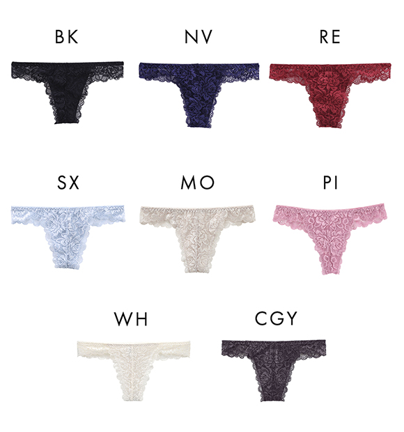 セレブビューティー Celeb Beauty Tバック ショーツ 総レース 単品