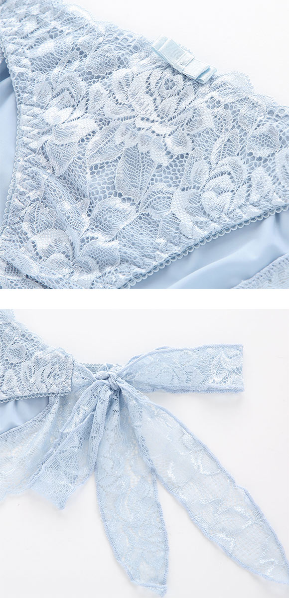 セレブビューティー Celeb Beauty ひもパン レースリボンショーツ ML 足口開放 ふんどしショーツ リラックス ストレスフリー むくみ