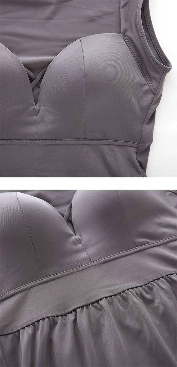 着るとわかる、変わるブラ スタイルアップ ブラトップワンピース カップ付きスリップ M L ブラスリップ ナイトブラ 夜ブラ 背筋 姿勢 ルームウェア インナー