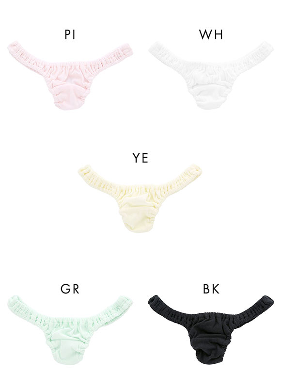 ラポーム La-Pomme by petite mignon 極小 コットン スキャンティー Tバック レディース ショーツ 日本製 単品