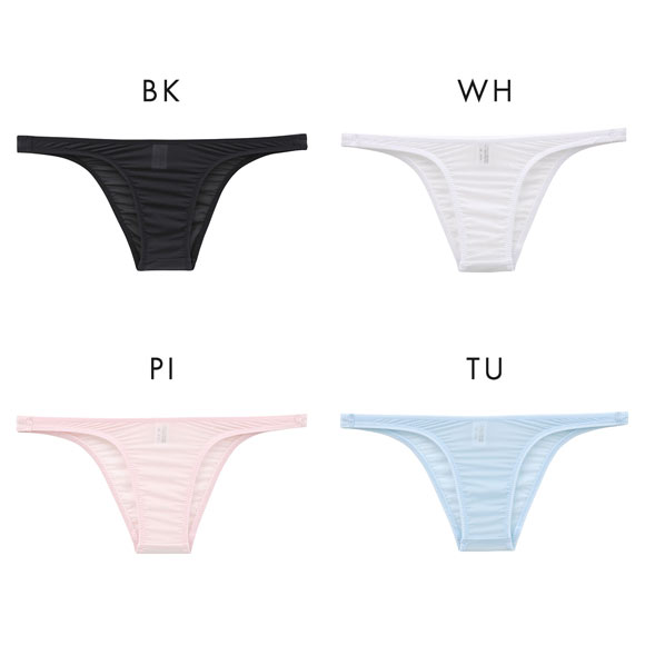 ラポーム La-Pomme 極薄 ハイレグ ハーフバック ショーツ レディース 日本製