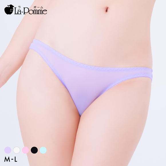 ラポーム NHK生地 プレーン フルバック ショーツ レディース 日本製 La-Pomme