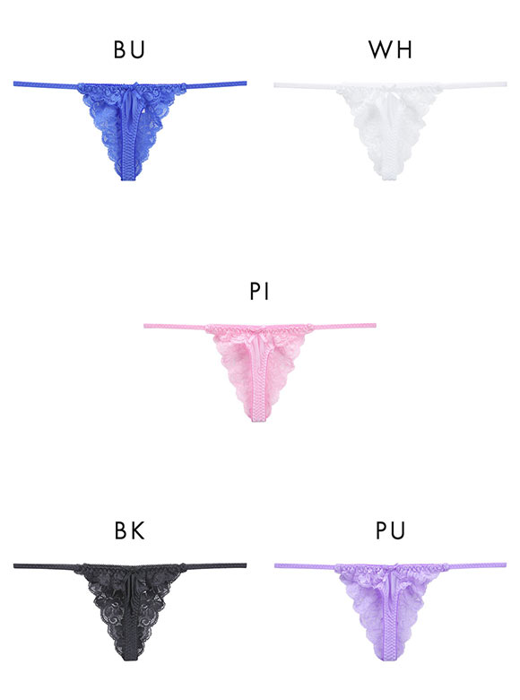 ラポーム Tフロント レース ハーフバック ショーツ レディース 日本製 La-Pomme