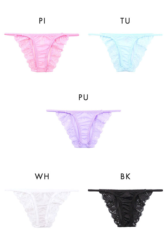 ラポーム NHK生地 ストレッチレース ハーフバック ショーツ レディース 日本製 La-Pomme