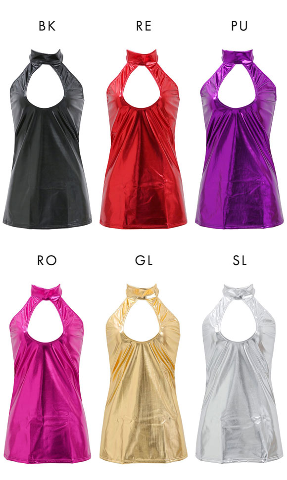 ラポーム チェリーラブ メタリック ボディコン La-Pomme Cherry Love プレイスーツ レディース