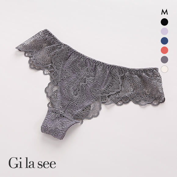 ギャラシー 美乳ブラ Tバック ショーツ 総レース 単品