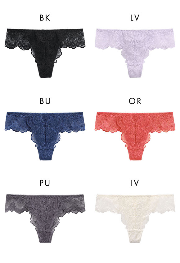 ギャラシー 美乳ブラ Tバック ショーツ 総レース 単品