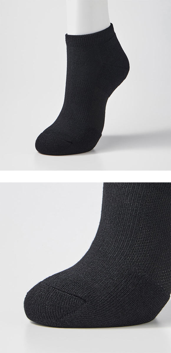グンゼ アセドロン 足底パイル スニーカー丈 ソックス メンズ 靴下 GUNZE 吸放湿 25-27cm