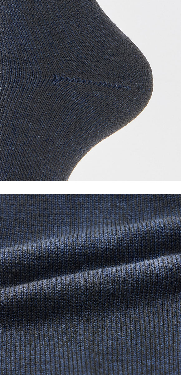 グンゼ ファイヤーアセドロン 3層構造 ルームソックス クルー丈 ソックス レッグ部ゆったり メンズ 靴下 GUNZE 汗とり