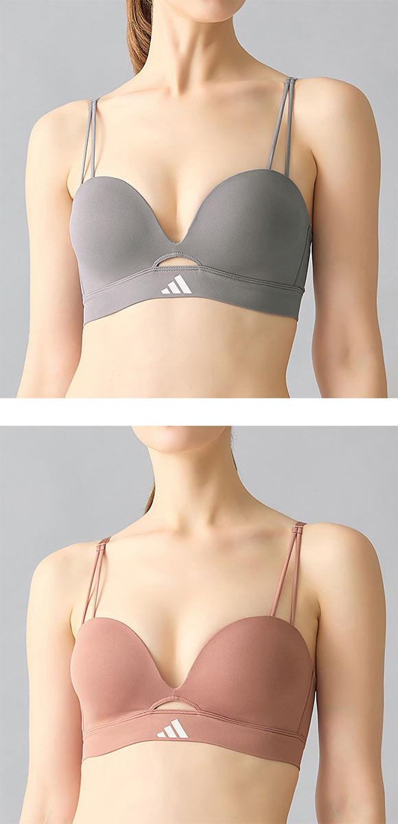 アディダス ノンワイヤー ブラジャー レディース adidas