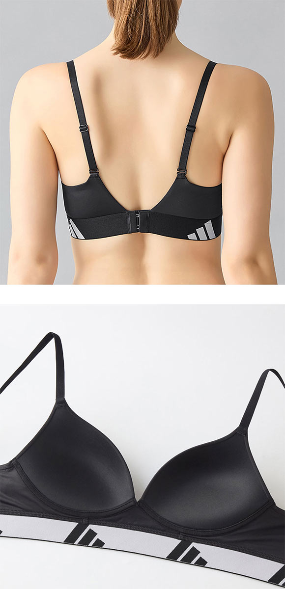 アディダス ノンワイヤー ブラジャー レディース adidas