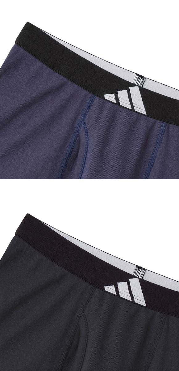 アディダス キッズ ジュニア用 綿100％ ボクサーパンツ 2枚組 adidas