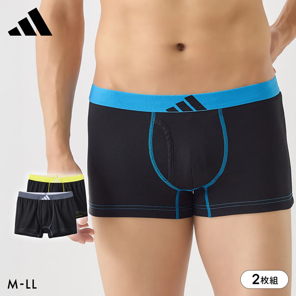 アディダス 吸汗速乾 2枚セット ボクサーパンツ メンズ adidas 大きいサイズ