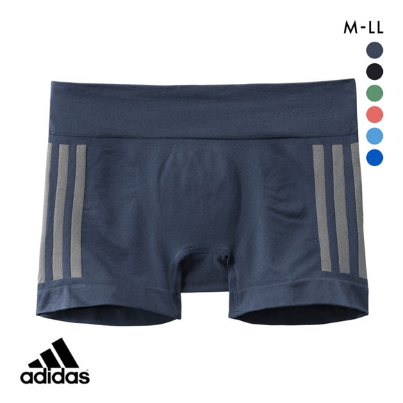 アディダス adidas スポーツショーツ メンズ ボクサーブリーフ 前閉じ 三本ライン