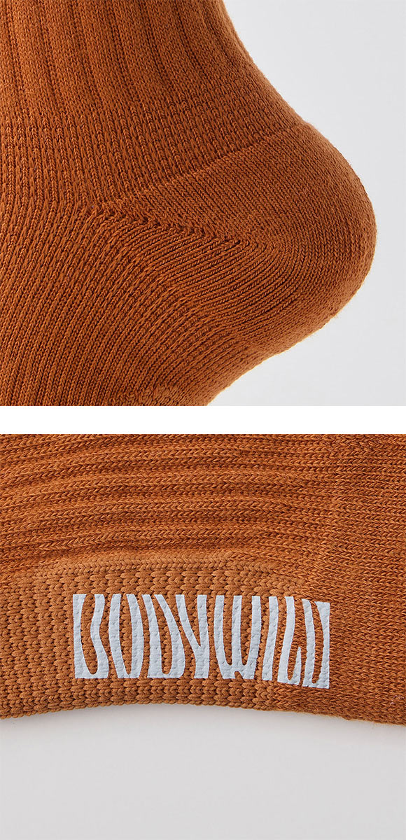 グンゼ BODYWILD by BEAMS DESIGN アーチサポート クルー丈 ソックス メンズ 25-27cm GUNZE ビームス ボディワイルド